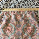 TEHAMA Pink Multicolor Paisley‎ Print Mini A Photo 12