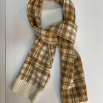 Timberland  Women’s Plaid Knit Scarf in Wheat O/S NWT Photo 3