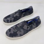 Rothys Womens Shoes Gray The Original Slip On Sneaker Camouflage Loafer US 9.5 Black Photo 3
