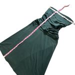 Susana Monaco Tube Ruched Strapless Stretch Knit Dress Forest Green Medium Photo 7