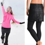 Athleta ‎ Toasty Buns Primaloft Quilted Mini Puffer Skirt Black 6 Photo 1