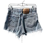 Levi's Levi Strauss 560 Vintage 90's Cut Off Blue Jeans Size 30 Orange Label Loose Fit Photo 3