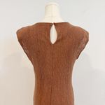 ASTR The Label Plisse Cap Sleeves Maxi Dress Nordstrom Party Minimalist Brown Photo 9