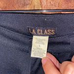LA Class Black Stretchy Slim Fit Skinny Dress Pants Women's Size Large Photo 3