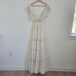 Gunne Sax  Romantic Victorian prairie Off-Shoulder Cottagecore Dress small Photo 3