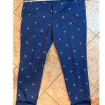 Tommy Hilfiger Women's Blue Print Chinos Size 10 Photo 0