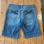 White House | Black Market Nior Bermuda Blue Jean Shorts Photo 1