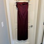 Jessica McClintock Like New Vintage  Long Strapless Draped Evening Dress Photo 1