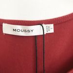 Moussy Burgundy Layered Babydoll Tank Top Size 1/S Red Photo 3