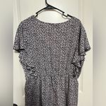 Davi & Dani  Floral Black Dress Size 2XL Photo 4