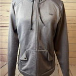 Orage Full Zip ski Jacket Large Womens Fleece Sweatshirt Hoodie Purple Lined Photo 0