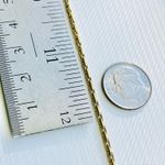 Anthropologie 18K Link Minimalist Tarnish Res.Chain* Photo 7