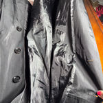 London Fog  Black Trench‎ Coat Photo 2