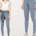 Lululemon wunder under 2 high rise tight 28” full Luxtreme washed moon blue Photo 1