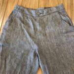 Poetry  Textured Tailored Trouser ankle crop  Pants linen wool blend size 4 Photo 2