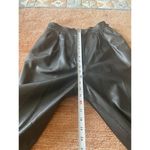 Vintage Forenza West Bay High Rise Genuine Leather Lined Pants | Black | Size 10 Photo 5
