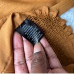 WAYF  Burnt Orange Cropped Boho Top Size XS Photo 7