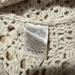 Angel of the North Crochet Knit Cardigan Cream Boho Cottagecore Anthropologie Photo 6