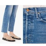 💕MOTHER💕 The Tomcat Ankle Fray Jeans ~ On The Road Button Fly 30 NWOT Blue Photo 3