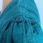 Boden Woven Mix Midi Jersey Dress in emerald night size 8 Photo 9