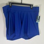DSG Blue Compression Mid Rise Spandex Shorts Size 2X NWT Photo 0