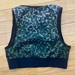 Ultracor  Green Camo Sports Bra with Silver Accents Photo 1
