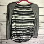 Athleta Shanti Striped Long Sleeved Athletic Top Photo 2
