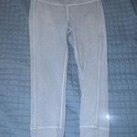 Lululemon  Wunder Under Crop 23” Ribbed Wash Moon Blue Leggings‎ size 6 Photo 0