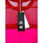 Adidas ‎ Ivy Park Catsuit Red Pink Mesh Long Sleeve Bodysuit NWT Small Beyoncé Photo 5