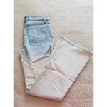 Hudson  Jeans Drew Mid-Rise Flare Leg Crop Bleach Dip Blue Jeans Womens Size 25 Photo 3