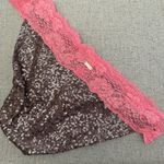Beach Bunny  Sequin Bikini Bottom Gray Pink Photo 4