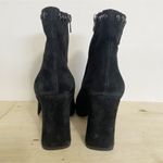 Coach  Size 7.5 Boots Block Heel Black Studded Photo 1