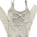 Free People Good Karma Onesie Ice Grey Photo 8