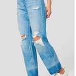 BLANK NYC  The Baxter Ribcage Straight Leg Jeans Womens Wide High Rise Dis 25 Photo 1