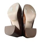 Chase and Chloe Chase &‎ Chloe Chunky Platform Boots Women's 7 Brown Buckle Going Out Photo 2