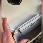 Kate Spade Authentic  Stiched/straw/leather TWIST LOCK Shoulder/ Crossbody Bag Photo 3