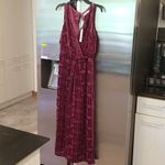 Trina Turk ππ Sauvignon Jumpsuit ~ Burnout Velvet 8 NWT Photo 5