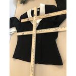 Le Suit  Essentials Women Black Jacket 3 Buttons 10P Office Siren Clueless Preppy Photo 8