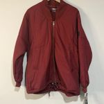 Free People Movement Oxblood Red Midnight Moon Solid Oversized Bomber Size XS Photo 4