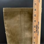 Coach  Marlena Olive Tan Genuine Leather Buckle Side Riding Tall Boots Size 6.5 Photo 12