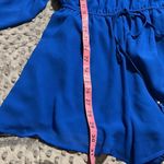 Naked Zebra  L 3/4 cold shoulder sleeves elastic waist romper adjustable straps Photo 5