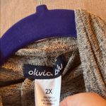 Olivia Blu  Heathered Gray open front Cardigan 2x Photo 4