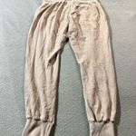 Mono B Tan 100% Cotton Pull On Jogger Pants Pockets Size Large EUC Photo 6