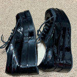 Jessica Simpson Espira Platform Oxford Black Patent Leather Size 9.5 Photo 3