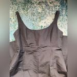 J.Crew Vintage Y2K  brown silk holiday sleeveless dress, size 12 Photo 9