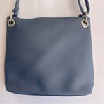 Rosetti Rossetti Demi Crossbody Bag Navy Blue Faux Leather Triple Zip Adjustable Strap Photo 3