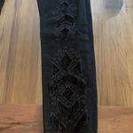 Miss Me  Lace ankle skinny black jeans Boho size 27 tribal pattern Photo 2