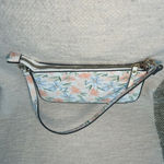 Nanette Lepore  Floral‎ Print Shoulder Bag Purse Watercolor Spring Summer Handbag Photo 2