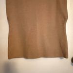 ZARA Women's Brown Shoulder Pad Blouse Size S Sleeveless Photo 5