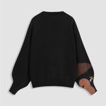 Cider  Black and Brown Graphic‎ Sweater Photo 1